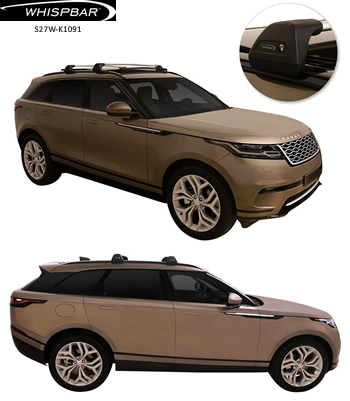 Range Rover Velar Yakima Whispbar roof racks